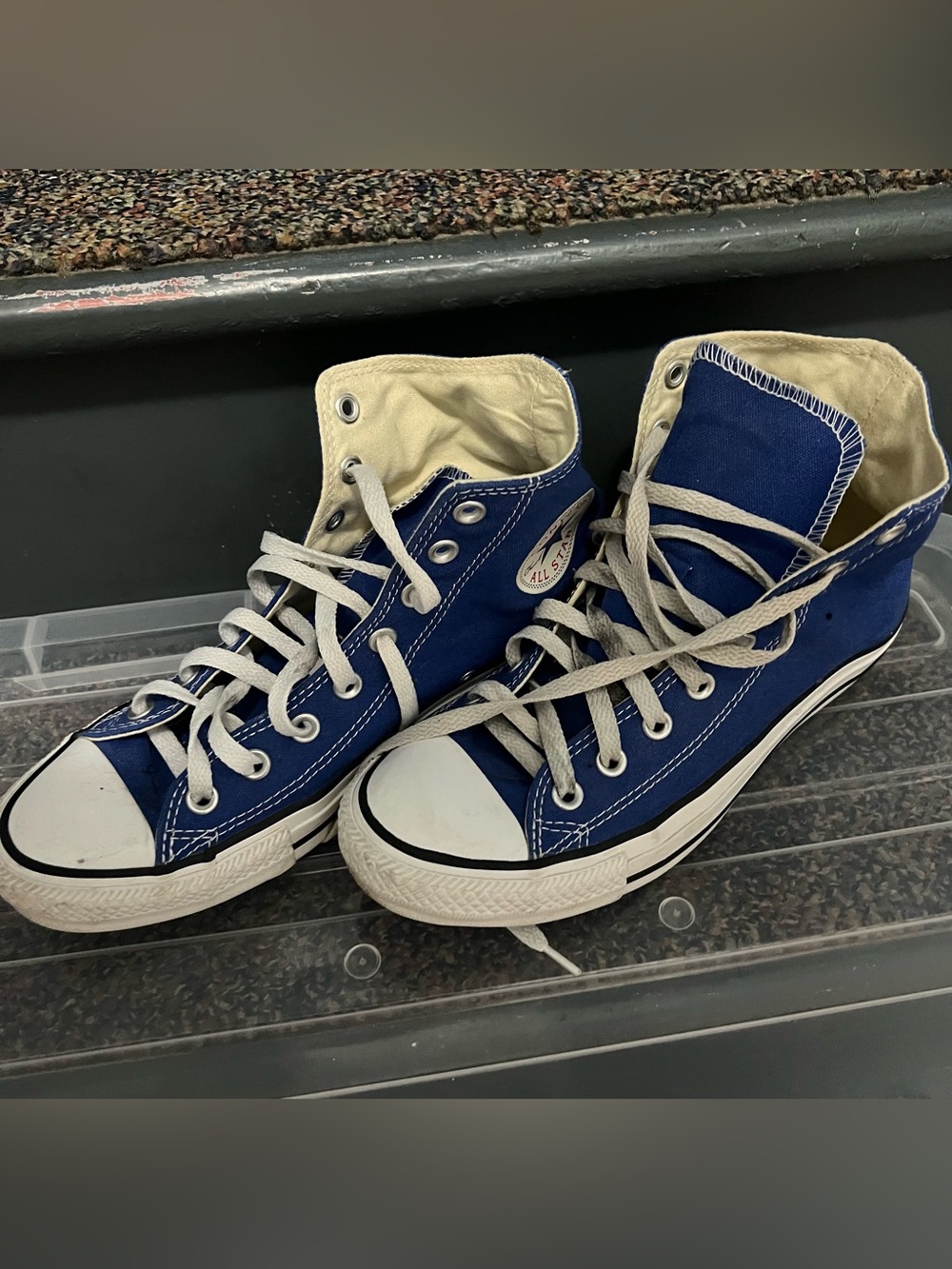 Converse Chuck Taylor All Star High-Top Sneaker - Snorkel Blue Man 8- women 10